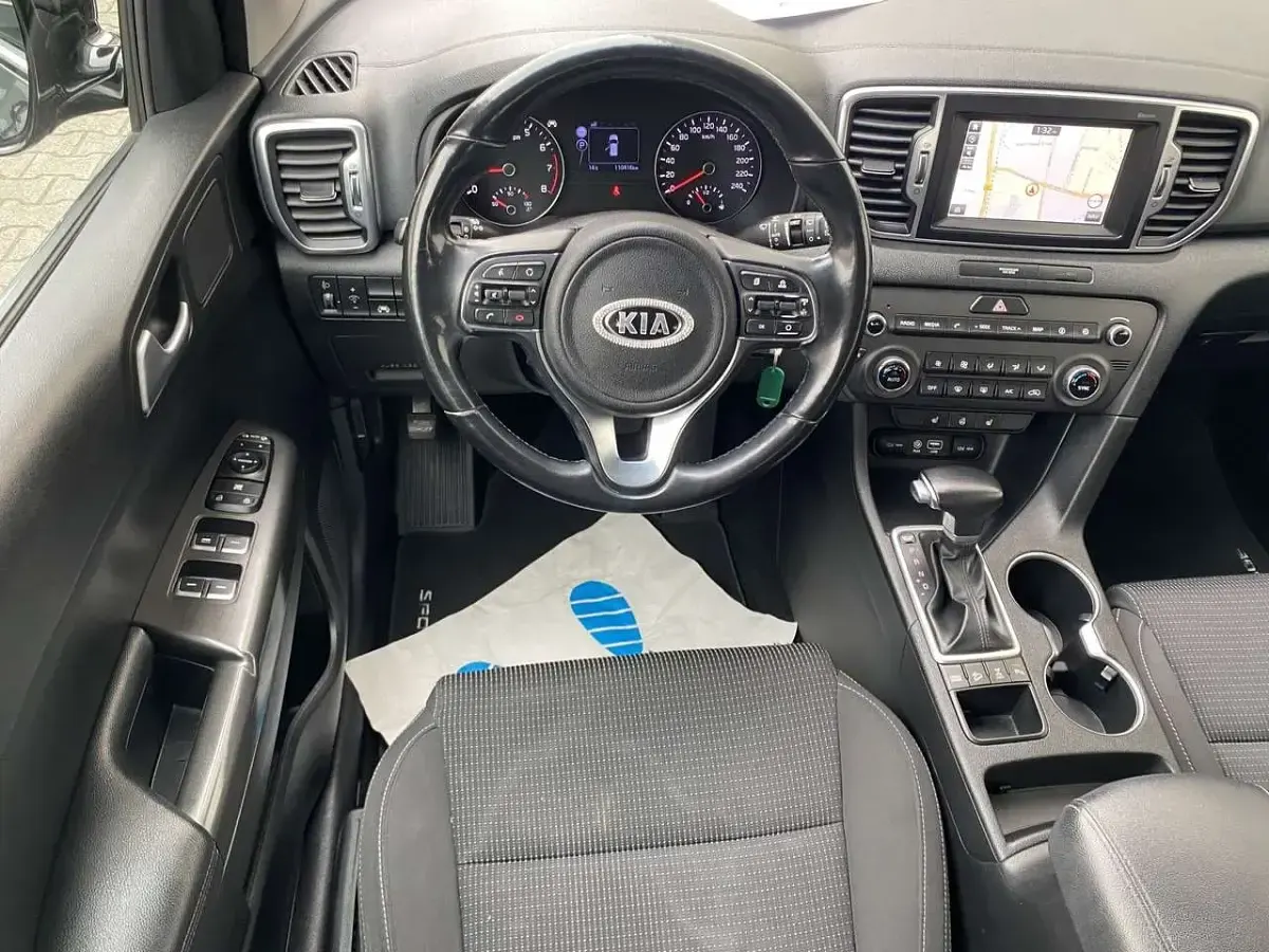 Gebraucht Kia Sportage Vision 177 PS (130 kW) 2018 (1k) zilinaschwarz met. SUV