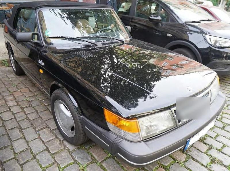 Gebraucht Saab 900 Cabriolet 160 PS (117 kW) 1990 Schwarz Cabrio