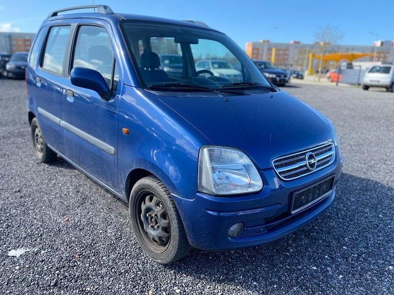 Gebraucht Opel Agila Comfort 75 PS (55 kW) 2003 Blau Van / Kleinbus