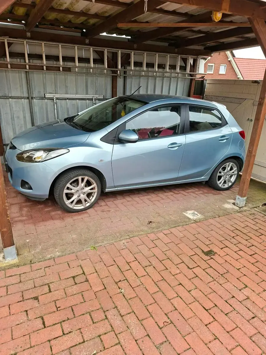 Gebraucht Mazda 2 86 PS (63 kW) 2007 Blau Kleinwagen