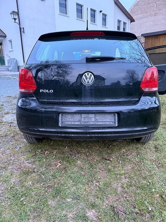 Gebraucht VW Polo Trendline 60 PS (44 kW) 2010 Schwarz Kleinwagen