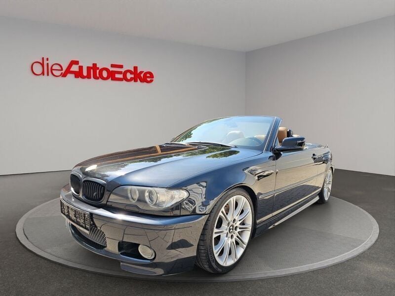 Black sapphire metallic Gebraucht 2004 BMW 330 Cabriolet Shadowline Cabrio | 14.550 € (Fairer Preis) - Bild 1/4