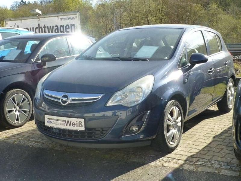 Gebraucht Opel Corsa Selection 86 PS (63 kW) 2012 Ozean blau (p2) Kleinwagen