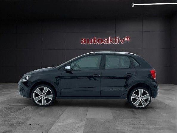 Gebraucht VW Polo Cross Sound 90 PS (66 kW) 2013 Schwarz Kleinwagen
