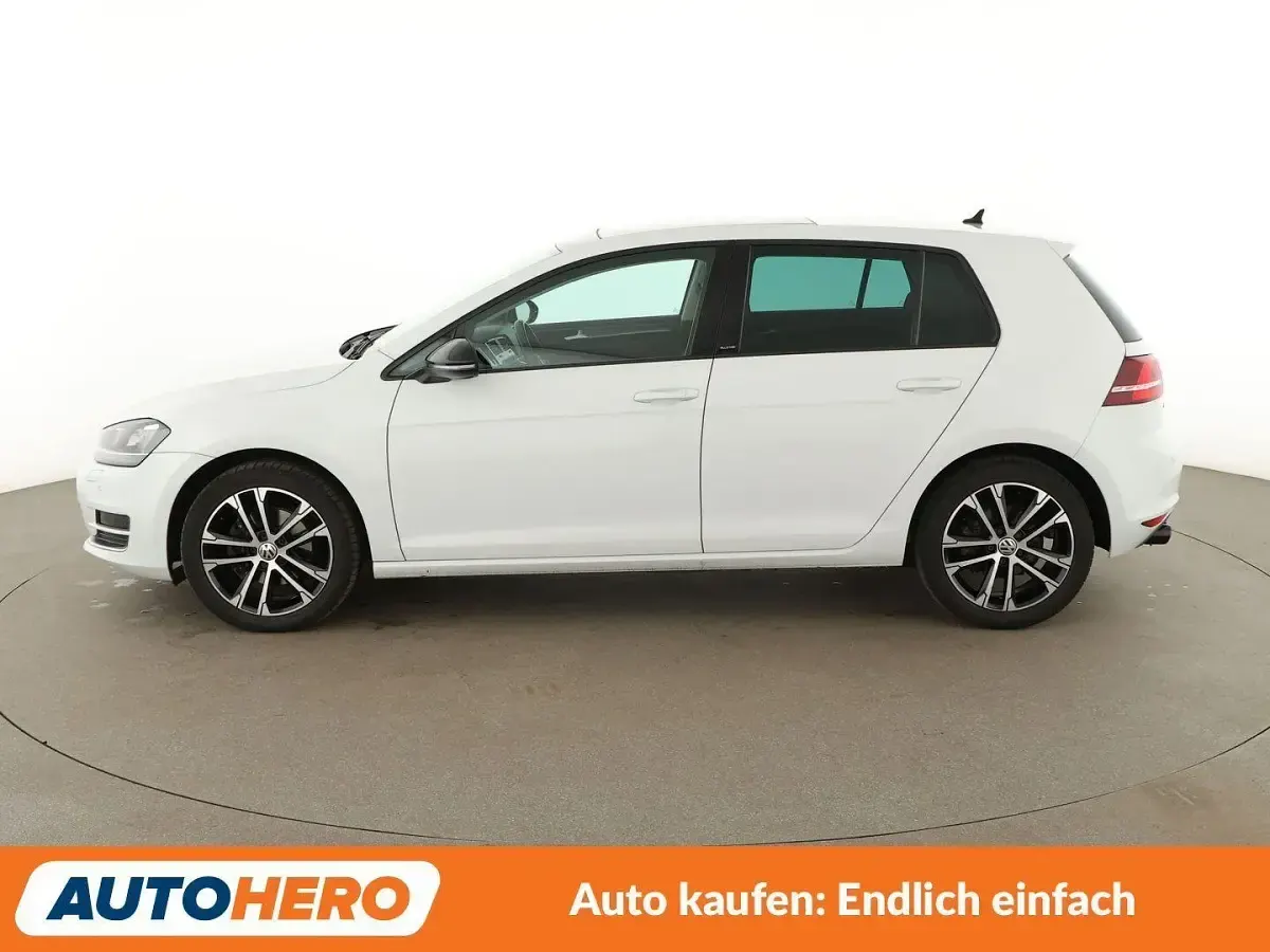 Gebraucht VW Golf VII Allstar 125 PS (91 kW) 2016 Weiß Limousine