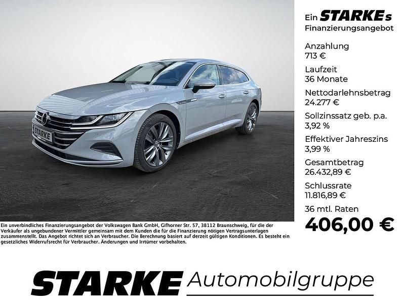 Grau Gebraucht 2022 VW Arteon Limousine | 24.990 € (Superpreis) - Bild 1/4