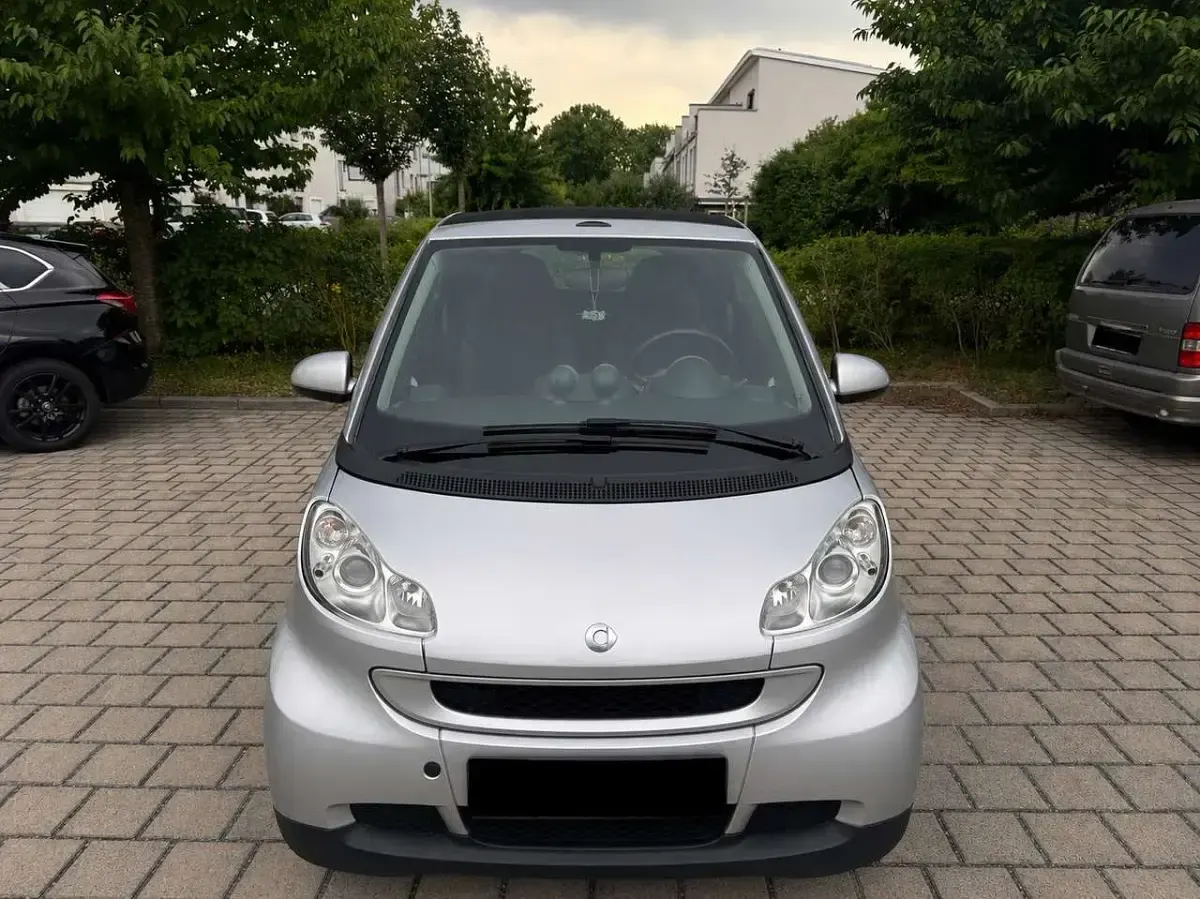Gebraucht Smart ForTwo Cabrio Passion 71 PS (52 kW) 2008 Silber Cabrio