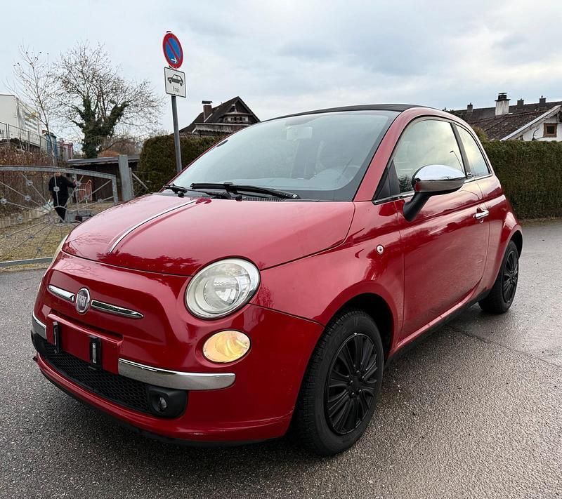 Rot Gebraucht 2010 Fiat 500C Cabrio | 2.250 € (Fairer Preis) - Bild 1/4