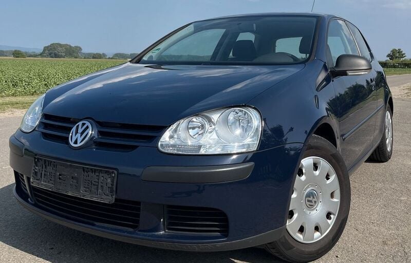 Pearl blue Gebraucht 2008 VW Golf VI Trendline Limousine | 4.440 € (Guter Preis) - Bild 1/4