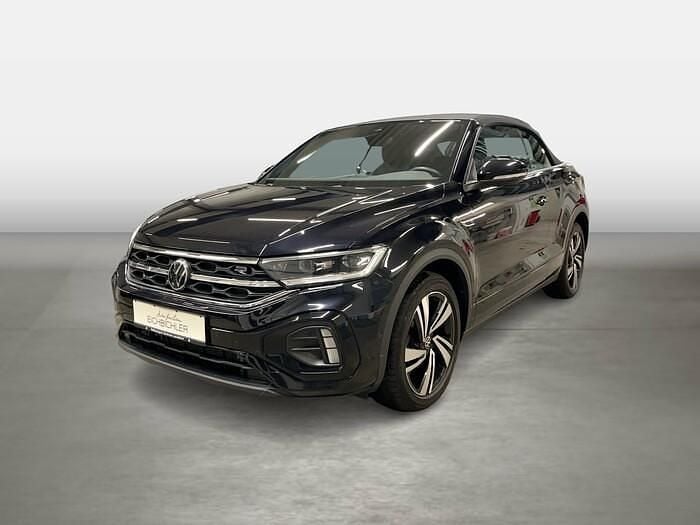 Gebraucht VW T-Roc Cabriolet R-line 150 PS (110 kW) 2022 Deep black perleffekt Cabrio