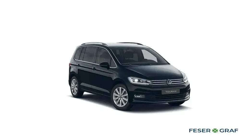 Gebraucht VW Touran Highline 150 PS (110 kW) 2025 Grenadillschwarz metallic Van / Kleinbus