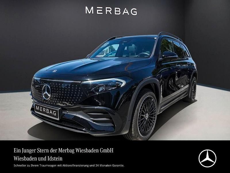 Nachtschwarz Gebraucht 2024 Mercedes EQB300 AMG Line Premium SUV | 42.690 € (Fairer Preis) - Bild 1/4