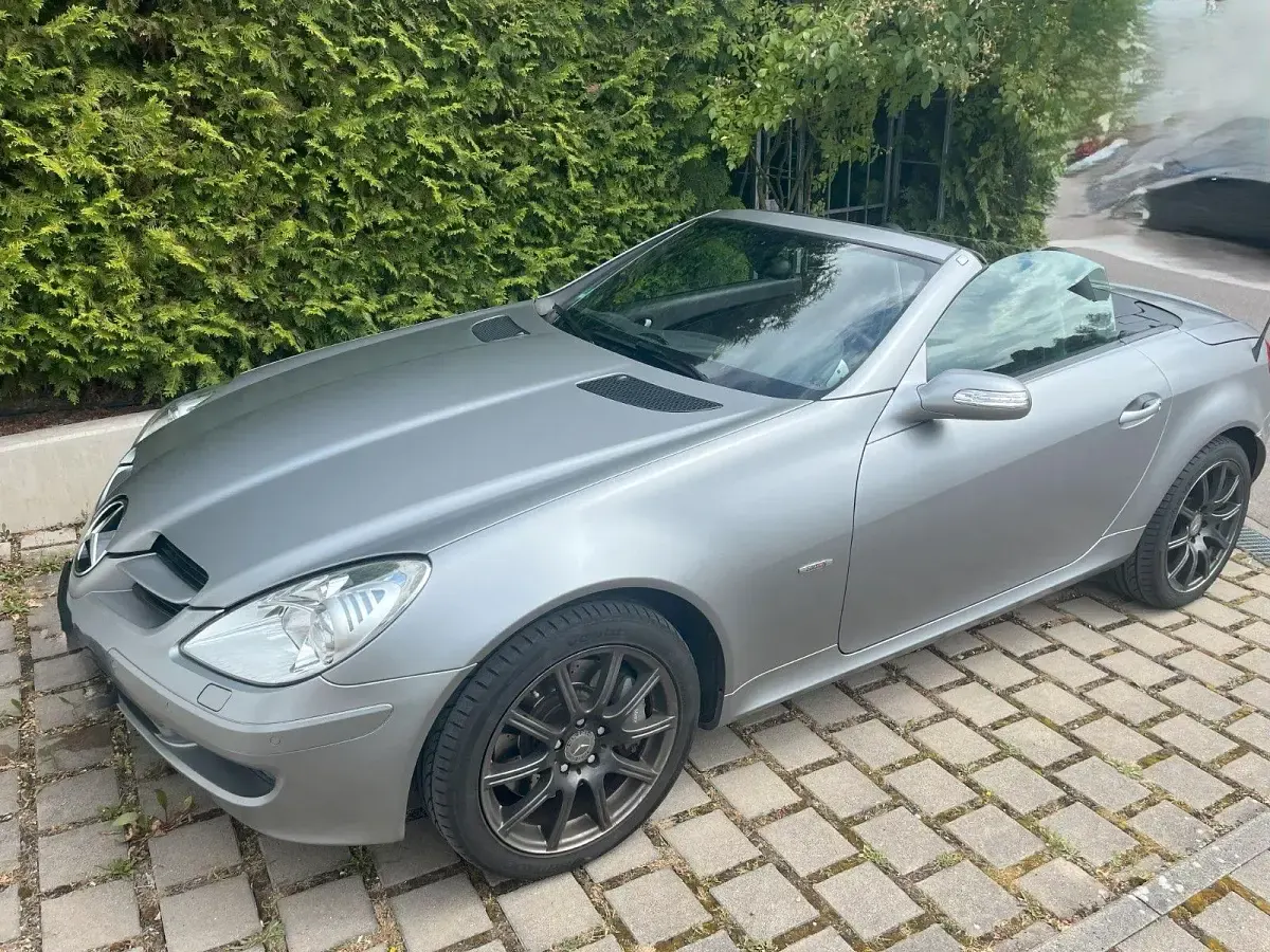 Gebraucht Mercedes SLK350 AMG Edition 1 272 PS (200 kW) 2007 Grau Cabrio