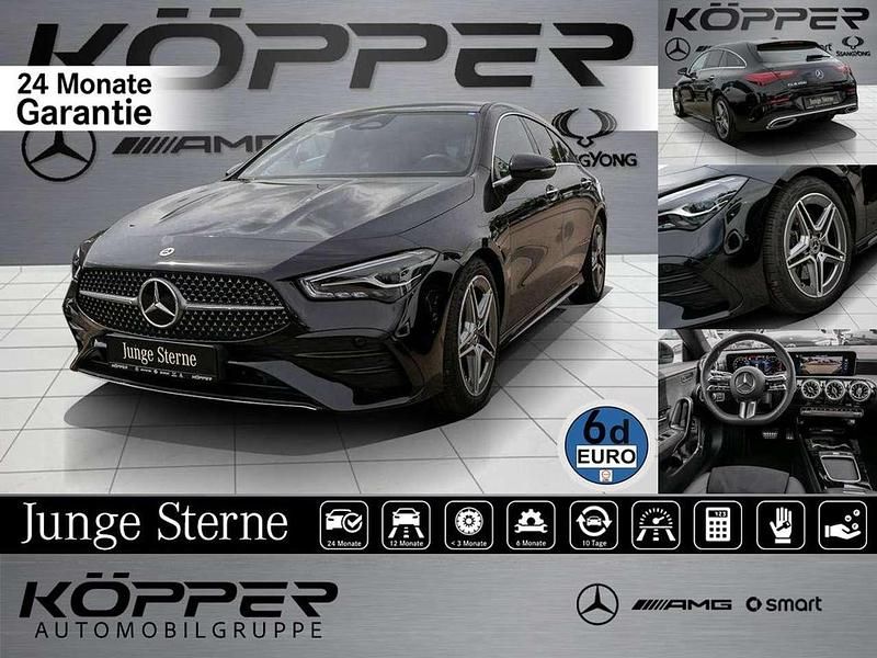 Nachtschwarz Gebraucht 2024 Mercedes CLA200 Advanced Plus Kombi | 32.222 € (Fairer Preis) - Bild 1/4