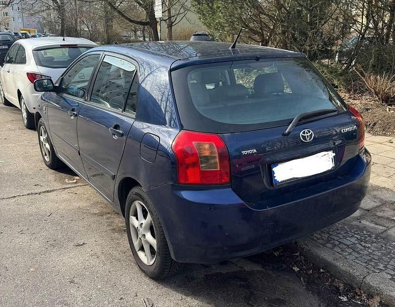 Gebraucht Toyota Corolla 110 PS (80 kW) 2003 Blau Limousine
