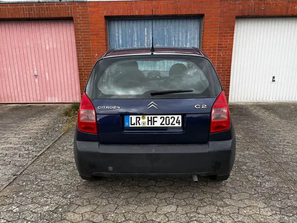 Gebraucht Citroën C2 60 PS (44 kW) 2004 Blau Kleinwagen