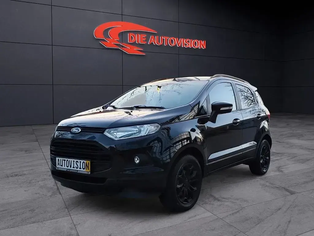 Brugt Ford Ecosport Titanium 125 HK (91 kW) 2016 Sort SUV