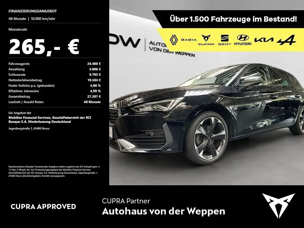 Gebraucht Cupra Leon 150 PS (110 kW) 2023 Limousine