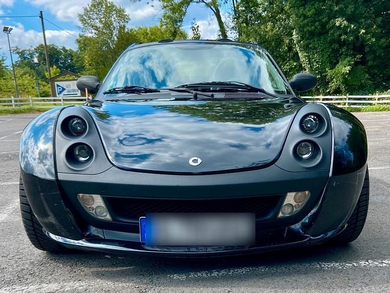 Schwarz Gebraucht 2003 Smart Roadster Cabrio | 7.900 € (Etwas zu teuer) - Bild 1/4