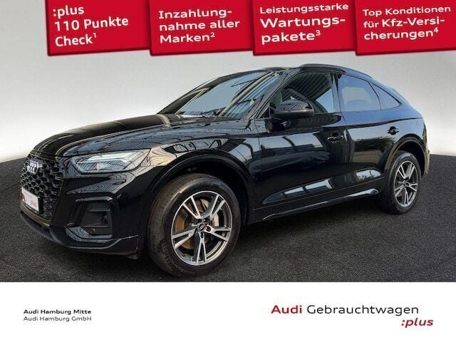 Mythosschwarz metallic Gebraucht 2022 Audi Q5 Sportback Ambiente SUV | 45.880 € (Guter Preis) - Bild 1/4