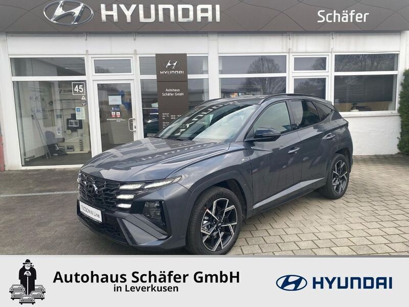 Grau Neu 2025 Hyundai Tucson N Line SUV | 40.998 € (Fairer Preis) - Bild 1/4