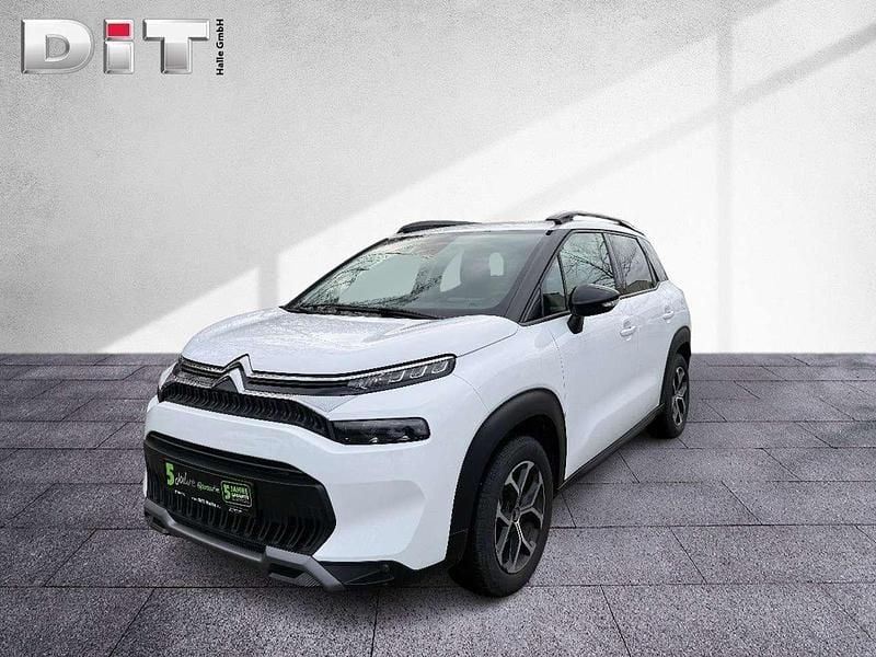 Gebraucht Citroën C3 Aircross PureTech 131 PS (96 kW) 2023 Lack weiss banquise/typ aussenverkleidun SUV
