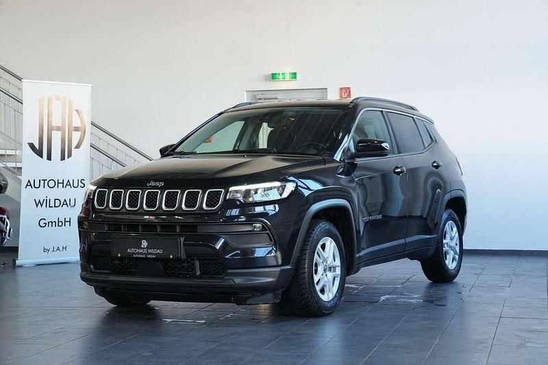 Gebraucht Jeep Compass Longitude 150 PS (110 kW) 2021 Carbon black clear coat SUV