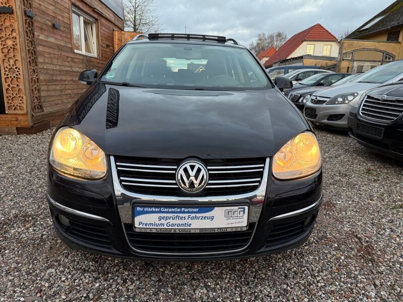 Schwarz Gebraucht 2008 VW Golf V Sportline Kombi | 3.999 € (Fairer Preis) - Bild 1/4