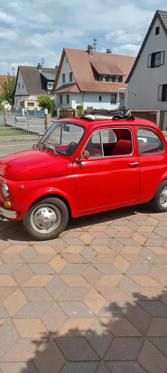 Gebraucht Fiat 500 18 PS (13 kW) 1972 Rot Kleinwagen