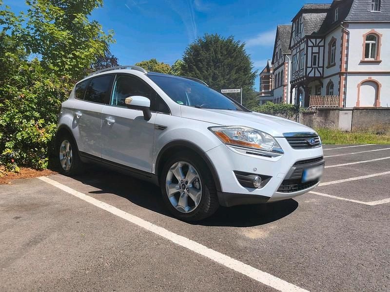Gebraucht Ford Kuga 136 PS (100 kW) 2008 Weiß SUV
