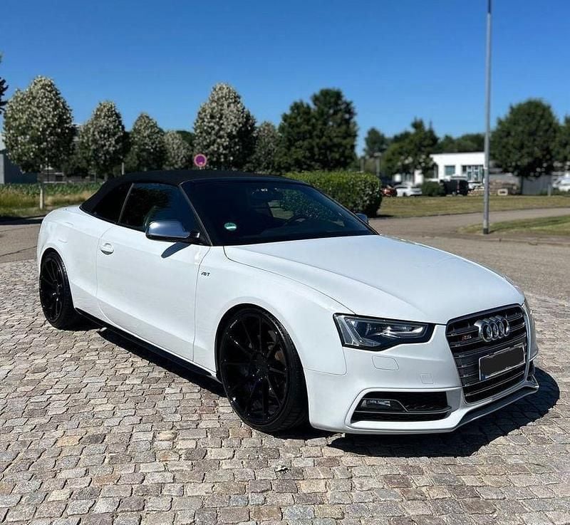 Weiß Gebraucht 2014 Audi S5 Cabriolet Sport Cabrio | 24.900 € (Etwas zu teuer) - Bild 1/4