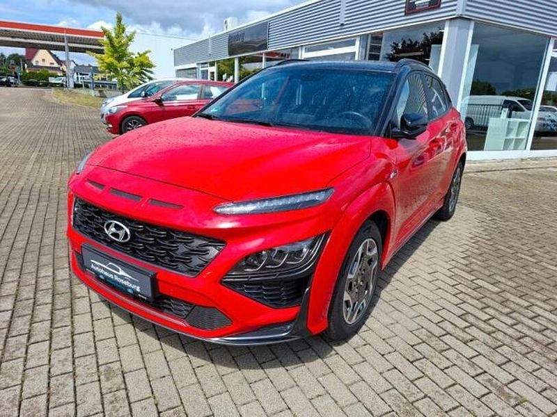 Rot Gebraucht 2022 Hyundai Kona N Line SUV | 26.990 € (Fairer Preis) - Bild 1/4