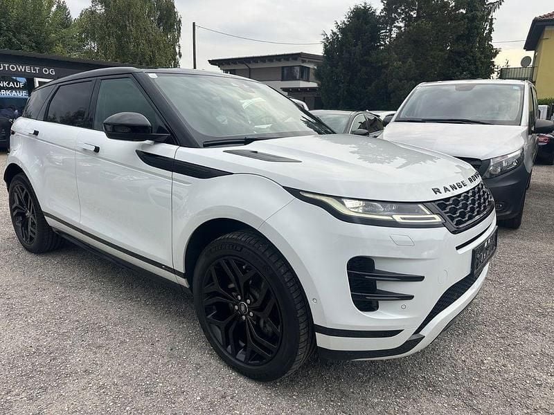 Weiß Gebraucht 2019 Land Rover Range Rover evoque R-Dynamic SUV | 23.999 € (Superpreis) - Bild 1/4
