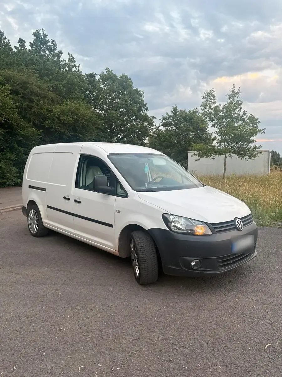 Gebraucht VW Caddy 109 PS (80 kW) 2012 Weiß Van / Kleinbus