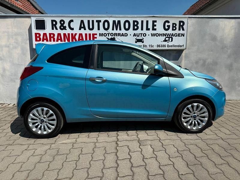 Gebraucht Ford Ka Titanium 69 PS (50 kW) 2011 Blau Kleinwagen