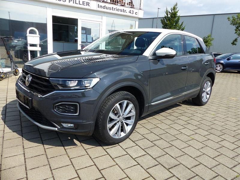 Grau Gebraucht 2019 VW T-Roc Style SUV | 18.490 € (Fairer Preis) - Bild 1/4