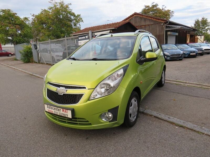 Grün Gebraucht 2010 Chevrolet Spark LS Kleinwagen | 2.950 € (Fairer Preis) - Bild 1/4