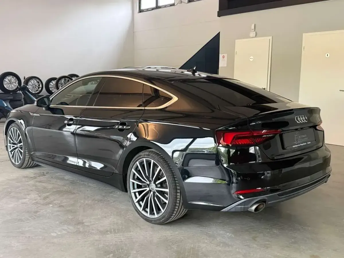Używany Audi A5 Sportback S-Line 252 KM (185 kW) 2018 Czarny Hatchback