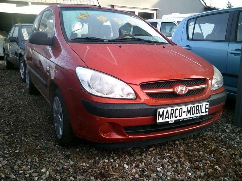 Rot Gebraucht 2007 Hyundai Getz Kleinwagen | 2.690 € (Fairer Preis) - Bild 1/4
