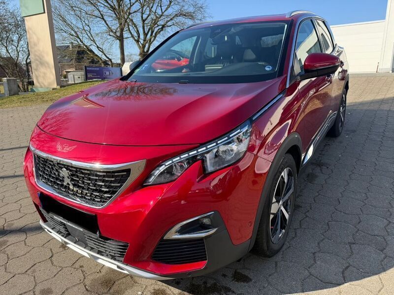 Rot Gebraucht 2018 Peugeot 3008 Allure SUV | 17.990 € (Fairer Preis) - Bild 1/4