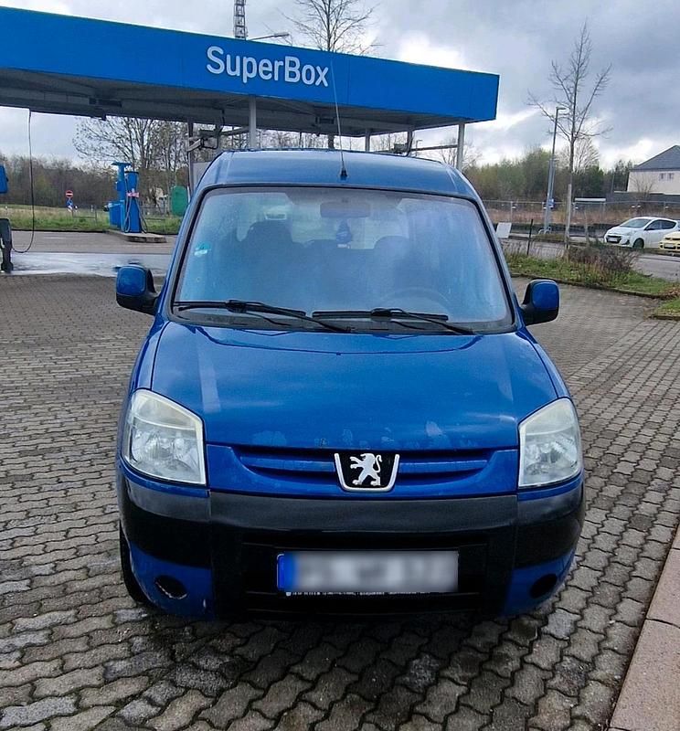 Gebraucht Peugeot Partner 90 PS (66 kW) 2007 Blau Van / Kleinbus