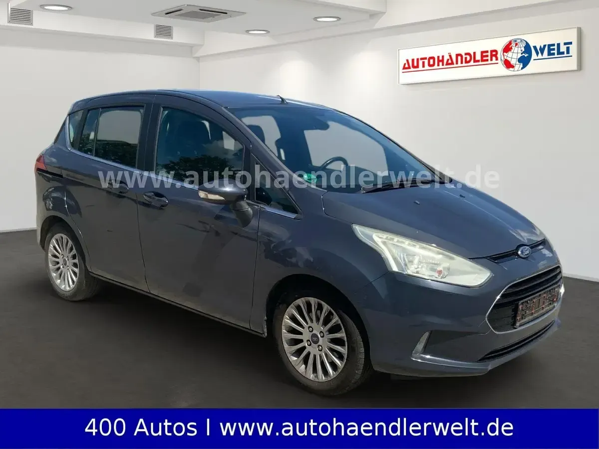 Gebraucht Ford B-MAX Titanium 125 PS (91 kW) 2013 Grau Van / Kleinbus
