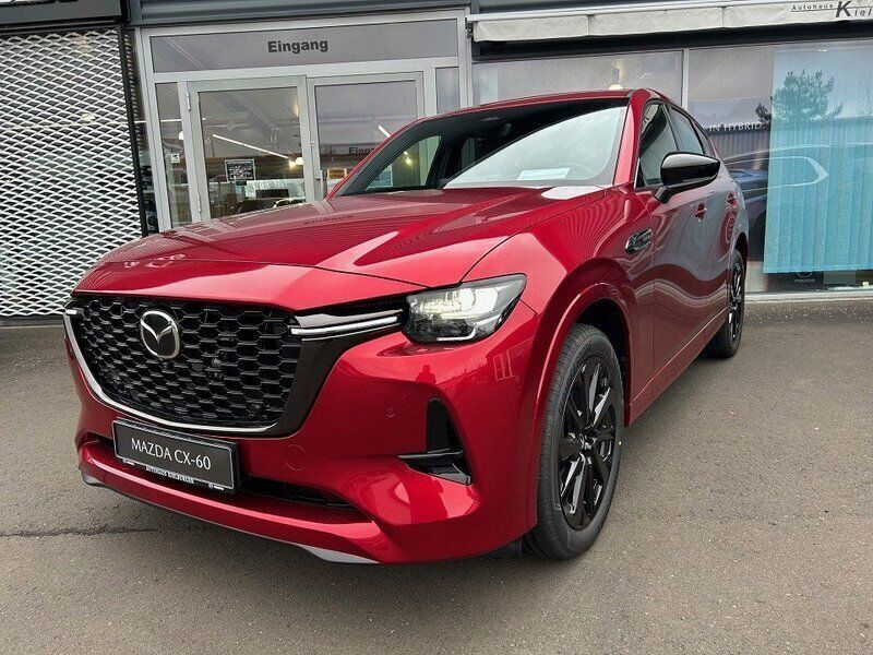 Magmarot met. Gebraucht 2025 Mazda CX-60 Homura-Line SUV | 52.888 € (Teuer) - Bild 1/4