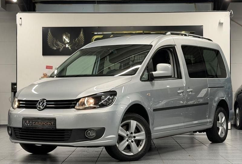 Silber Gebraucht 2015 VW Caddy Maxi Comfortline Van / Kleinbus | 15.999 € (Fairer Preis) - Bild 1/4