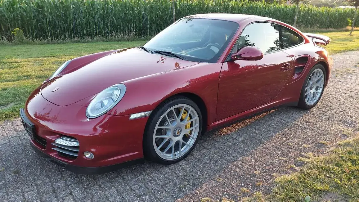 Gebraucht Porsche 911 Turbo S 530 PS (389 kW) 2010 Rot Coupé