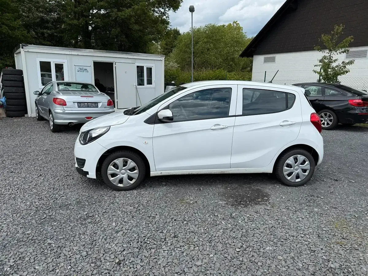 Gebraucht Opel Karl Edition 75 PS (55 kW) 2015 Weiß Kleinwagen
