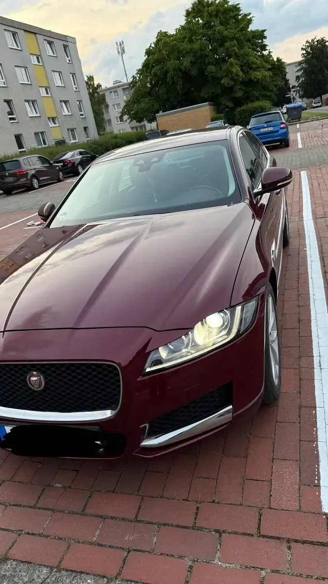 Gebraucht Jaguar XF 180 PS (132 kW) 2017 Rot Limousine