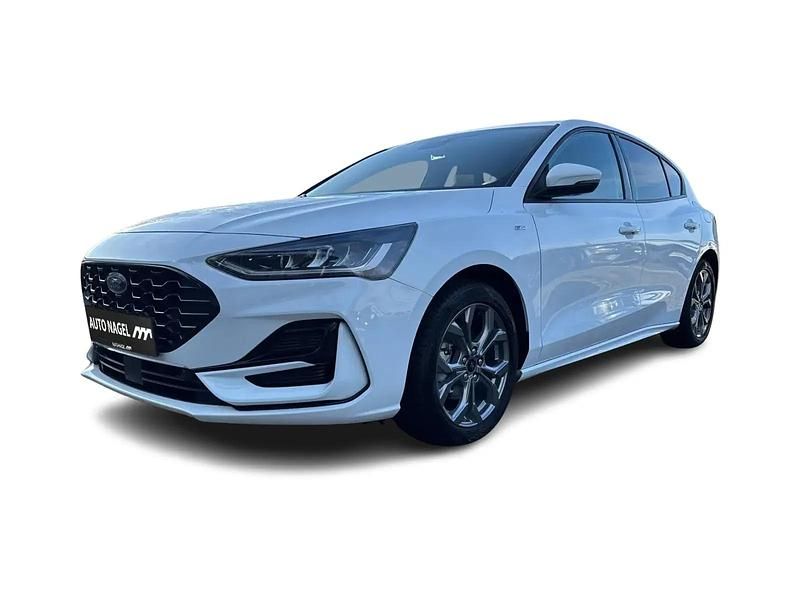 Solid frost weiß Gebraucht 2023 Ford Focus ST-Line Kombi | 18.880 € (Guter Preis) - Bild 1/4
