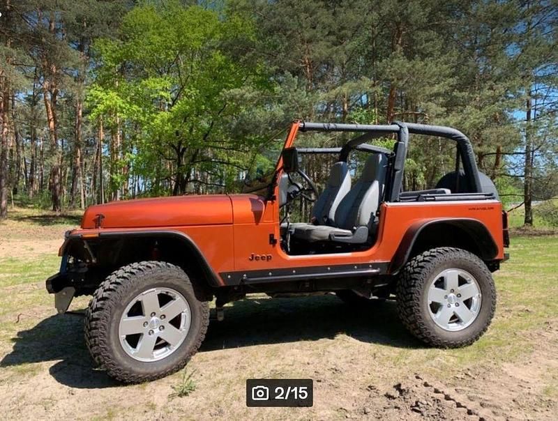 Gebraucht Jeep Wrangler 177 PS (130 kW) 1994 Orange SUV