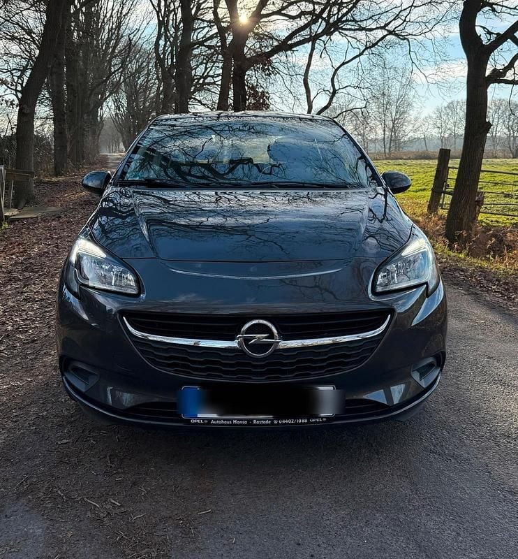 Grau Gebraucht 2015 Opel Corsa Edition Kleinwagen | 8.900 € (Fairer Preis) - Bild 1/4